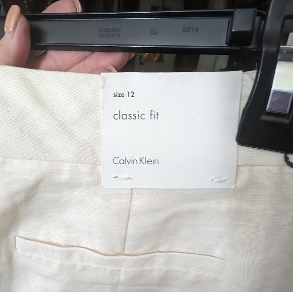 Brand New w/tags Calvin Klein Trousers SZ 12 - Picture 5 of 8